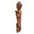 This Indonesia standing wood Buddha statue emanates a sense of tranquility and spirituality. Carefully carved from wood,...