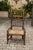 English 1780s Oak William and Mary Style Open Arm Youth Chair with Rush Seat For Sale - Image 9 of 11