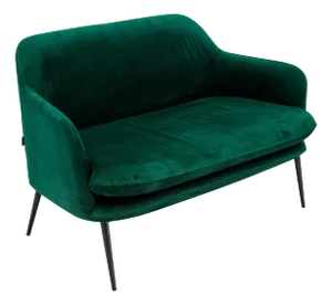 Emerald Velvet Settee by PolsPotten