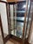 Vintage Display Cabinet in Oak with Glass Shelves For Sale - Image 6 of 8