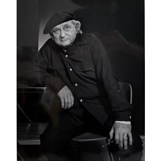 Yousuf Karsh, Sculptor Jacques Lipchitz Photograph Portrait Yousuf Karsh Photo Vintage Print, 1966 For Sale