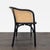 Contemporary Pottery Barn Barrel Back Cane Dining Armchair For Sale - Image 3 of 10