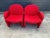 Red Fabric and Foam Lounge Chairs from Sitland, 1970s, Set of 2 For Sale - Image 15 of 18