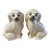 Pair of Vintage Decorated Staffordshire Dogs, Circa 1930's For Sale