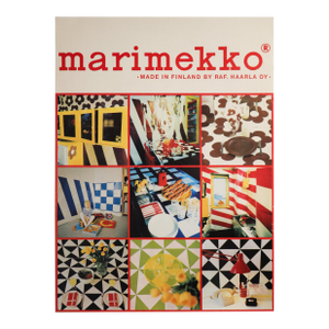 1970s Finnish Fashion Poster - Marimekko (Raf. Haarla Oy) Photo-Collage