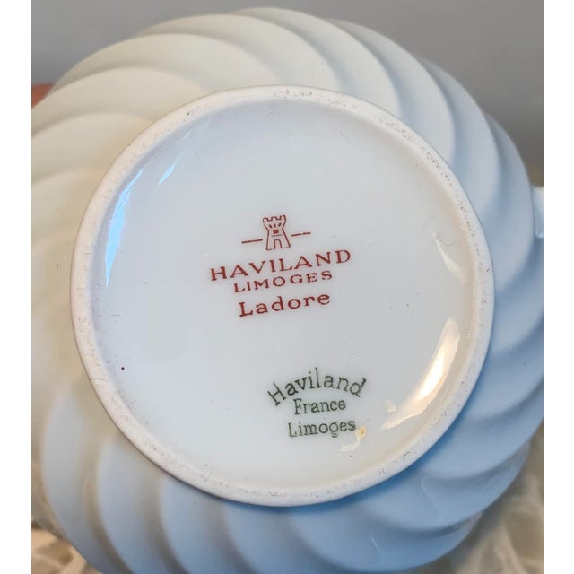 1930s 1930s Haviland Limoges Porcelain Ladore Sugar Dish For Sale - Image 5 of 7