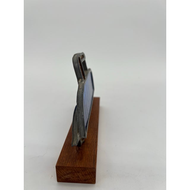 1970s Stained Glass Antique Car For Sale - Image 5 of 7