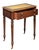 19th Century English Diminutive Writing Table or Desk of Mahogany With Inset Leather Top For Sale - Image 5 of 11