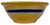Antique Thick Yellow Ware 12 Inch Kitchen Mixing Bowl With Unusual 2 Color Blue Banded Decoration - Late 1800s. For Sale - Image 15 of 18