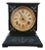 Antique 19th Century American Victorian Ansonia Cast Iron Mantel Clock For Sale