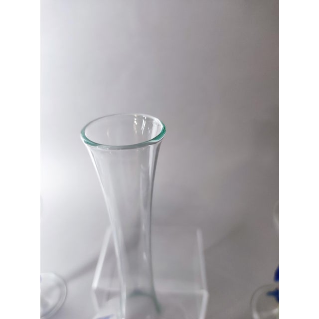 1950s Liqueur Set Glasses and Carafe from Lauscha, 1950s, Set of 6 For Sale - Image 5 of 16