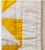 1930s American Patchwork Bowtie Quilt — Sunshine Yellow & Multicolor Cotton, Hand-Quilted For Sale - Image 9 of 10