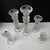 Mid-Century Modern Vintage Textured Festivo Glass Candle Holders by Timo Sarpaneva for Iittala, Set of 5 For Sale - Image 3 of 12