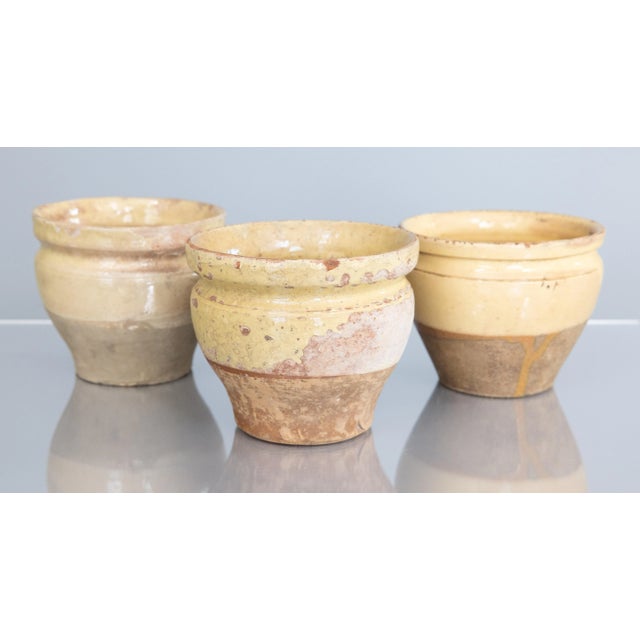 Yellow 19th Century French Yellow Glazed Confit Pot For Sale - Image 8 of 8