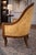 1950s Tomlinson of High Point Tufted Barrel-Back Lounge Chair on Original Casters For Sale In Los Angeles - Image 6 of 8