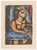 Georges Rouault (French, 1871-1958), "Madame Louison", Aquatint and Etching in Colors, 1935, from "Cirque de l'Etoile...