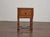 19th Century French Walnut Side Table With Sliding Door and Turned Legs For Sale - Image 10 of 12