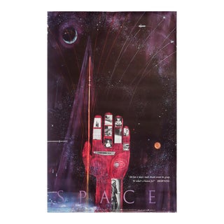 1958 Original American Poster - Space by the National Academy of Science For Sale