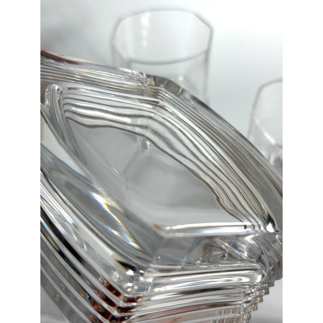 Lead Crystal Decanter and Whiskey Glasses from Christian Dior, 1970s, Set of 7 For Sale - Image 10 of 16