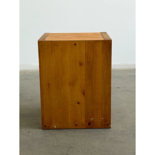 1970s Artisanal Reclaimed Wood Quad-Drawer Accent Chest For Sale - Image 9 of 11