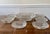 Late 20th Century Indiana Glass Diamond Point Salad Bowl Set - Set of 7 For Sale - Image 6 of 12