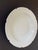 Contemporary Chinese Asian White Ceramic Platter Bowl Scalloped Rim Huge Heavy 18.25 In. D. For Sale - Image 3 of 10