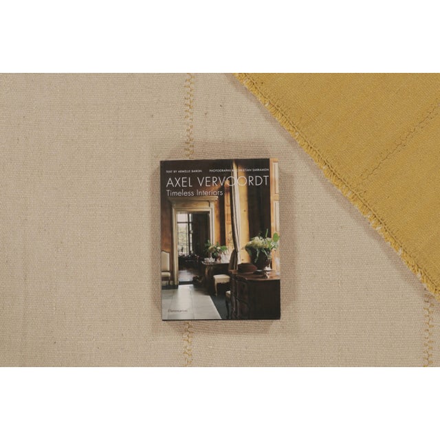 Rug & Kilim’s Contemporary Kilim in Beige and Cream Textural Stripes For Sale - Image 10 of 10