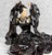 Vintage Asian Chinoiserie Hollywood Regency Women Dancer Porcelain Sculpture For Sale - Image 6 of 9