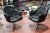 Mid-Century Modern Vladimir Kagan Black Leather & Steel Chairs - a Pair For Sale - Image 13 of 13