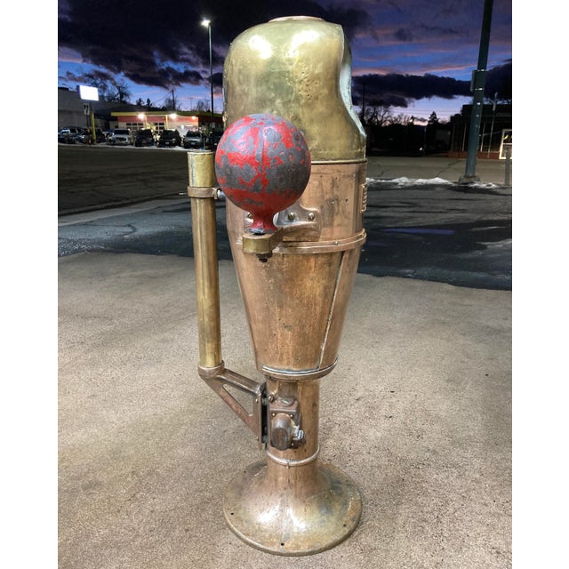 Standard binnacle from a U.S. Naval vessel. A binnacle house’s, and protects the ship’s magnetic compass. Body in cast...