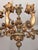 1920s Large Vintage Louis XV Rococo Baroque Florentine Wood Carved Floral Chandelier, 1920s For Sale - Image 5 of 18