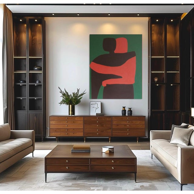 Bodasca, Can I Hold You Version Verte, 2026, Canvas For Sale - Image 4 of 11