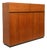 Large Vintage Teak Wardrobe with Hanging and Shelving Sections, 1960s For Sale