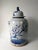 2020s Chinese Blue and White Porcelain Vase With Ever Green and Plum Flowers For Sale - Image 5 of 10