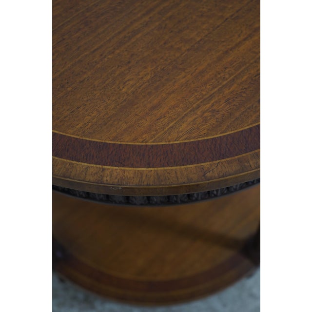 Jonathan Charles Model 495007 Napoleon Round Table For Sale In Philadelphia - Image 6 of 16
