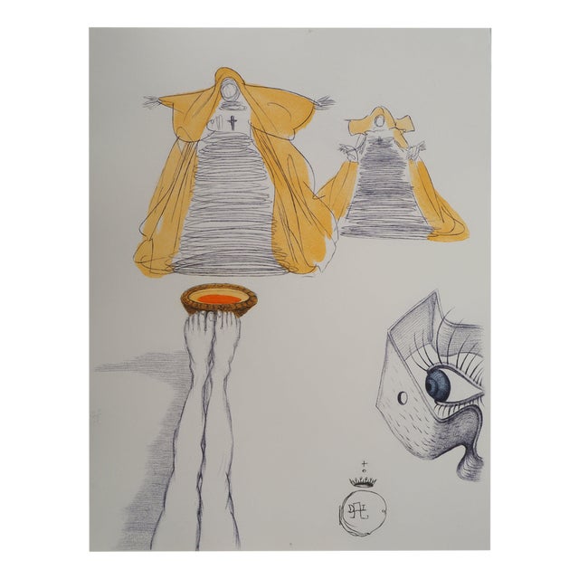 Salvador Dali, Casanova, Imagination and Consciousness, Original Engraving For Sale