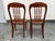 Late 19th Century 19th Century Victorian Oak Side Chairs, Pair For Sale - Image 5 of 12