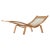 Lounge Chair in Oak and Sheepskin attributed to Hans Wegner, 1960s For Sale - Image 11 of 11