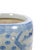 Ceramic Asian Blue and White Porcelain Planter or Fish Bowl, Late 20th Century For Sale - Image 7 of 8