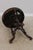 Maitland Smith Round Mahogany Pedestal Lamp Table For Sale - Image 15 of 16