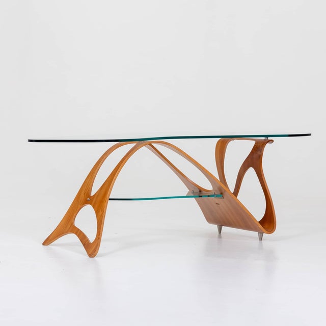Arabesco Coffee Table by Carlo Mollino for Zanotta, Italy 20th Century For Sale - Image 11 of 18