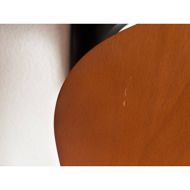 Pair (2) MCM Knoll Studio Sprite Orange Molded Plywood Side Chairs For Sale - Image 16 of 16
