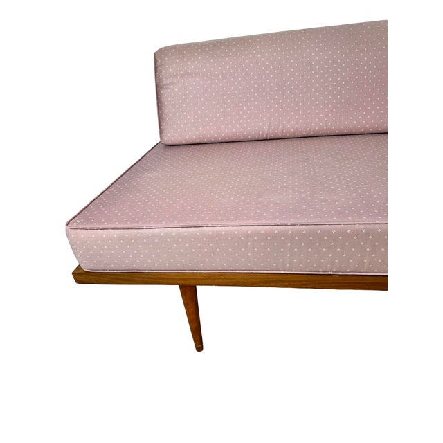 Vintage Mid-Century Modern Wood Platform Sofa Daybed For Sale - Image 18 of 18