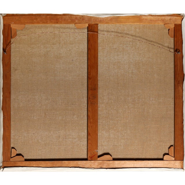 Paysage de Pierres Mortes by Jacques Zimmermann, Belgian (1929–2023) Date: 1959 Oil on Canvas, signed Size: 23.8 x 27.5...