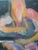 Mid-Century Modern Mid Century Modern Impressionist Nude Holding Painting For Sale - Image 3 of 12