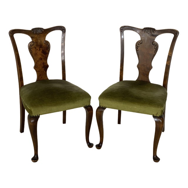 Set of German Chippendale Chairs For Sale