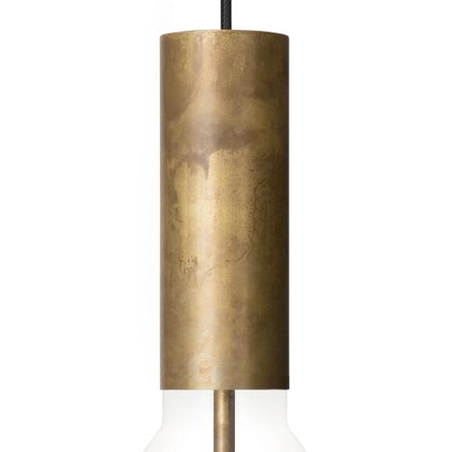 Brass and Glass Fenomen Ceiling Lamp by Sabina Grubbeson for Konsthantverk For Sale - Image 4 of 6