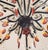Vintage Italian Designer Beaded & Amber Glass Hot Air Balloon 8 Light Chandelier For Sale - Image 13 of 17