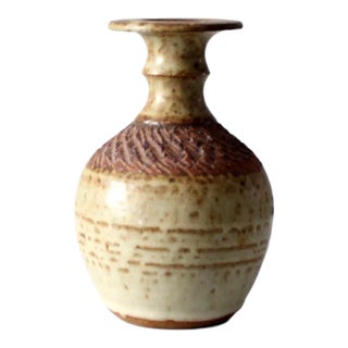 Vintage Studio Pottery Vase For Sale