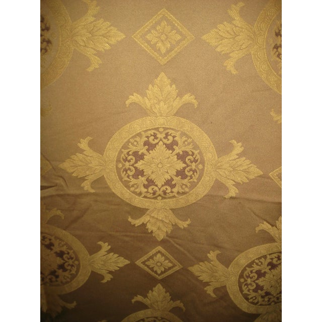 Mid 19th Century Pair of French Empire Silk Panels Over 10 Yards For Sale - Image 6 of 12